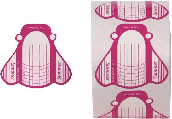 Immagine prodotto You Nails Stencil rana rosa (Utensile per unghie, Bianco, Pink)
