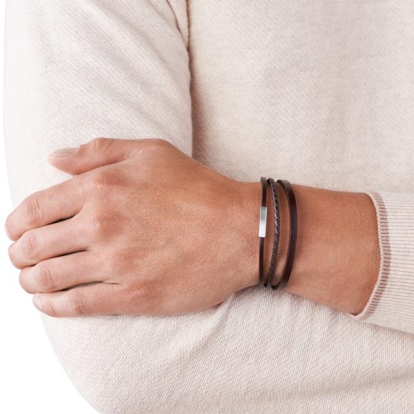 Actual product image Fossil Vintage Casual (19.50 cm, Leather, Stainless steel)