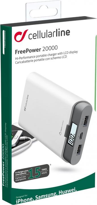 Produktbild Cellularline Freepower (20000 mAh, 74 Wh)