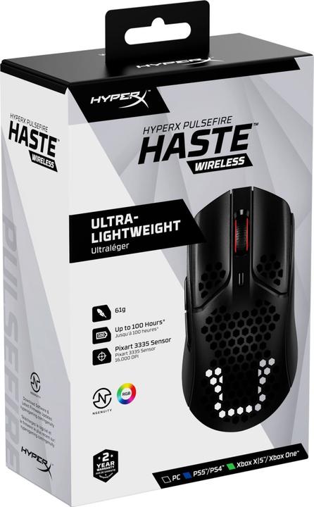 Actual product image HyperX Pulsefire Haste (Wireless)