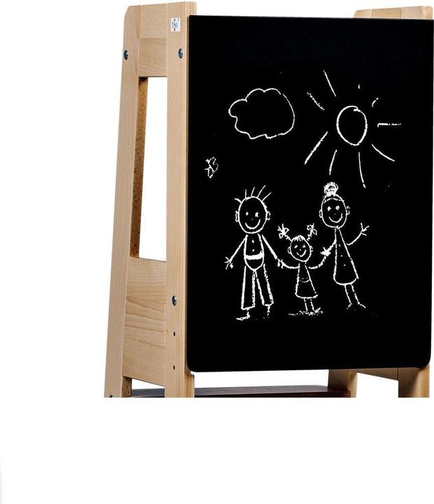 Actual product image Tissi Black board for learning tower Felix