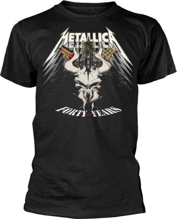 Produktbild Metallica 40th Anniversary Forty Years TShirt (M)