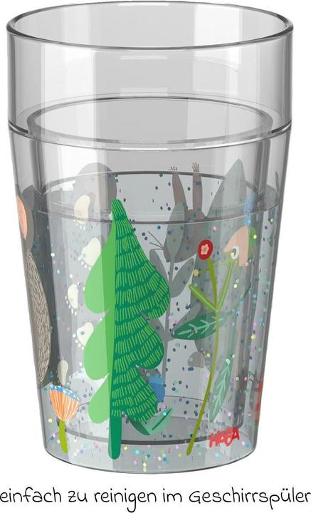 Actual product image Haba Glitzerbecher Wald
