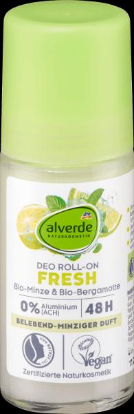 Actual product image dm alverde Deo Roll-On (Roll-on, 50 ml)