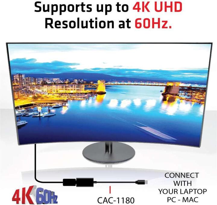 Produktbild Club 3D CAC-1180 (HDMI, 1.12 cm)