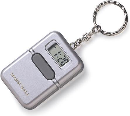 Produktbild Marschall Sprechende Uhr als Schlüsselanhänger silber