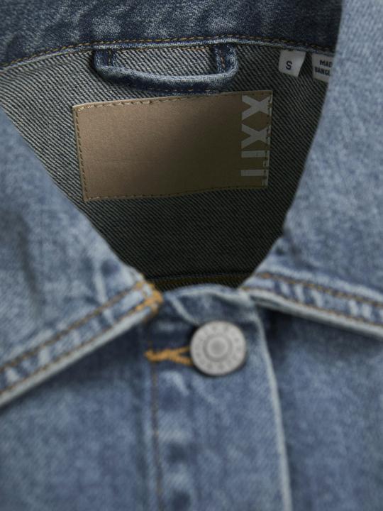Immagine prodotto JJXX Normal geschnitten Hemdkragen Tief angesetzte Schulter Jeanshemd Jeanshemd (XS)