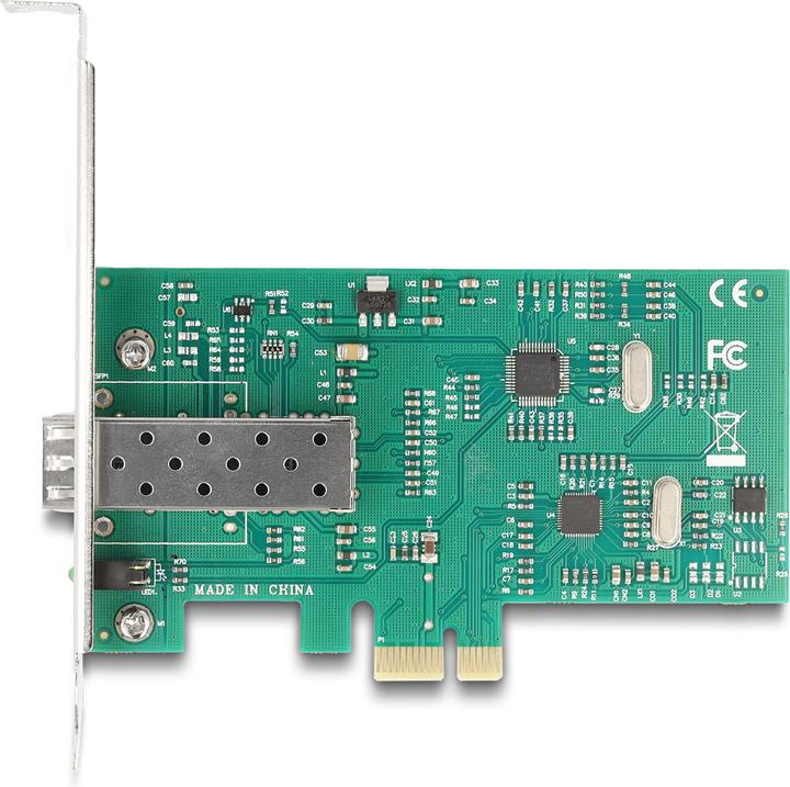 Immagine prodotto Delock Scheda PCI Express x1 a 1 slot SFP 100Base-FX RTL (PCI-E x1)