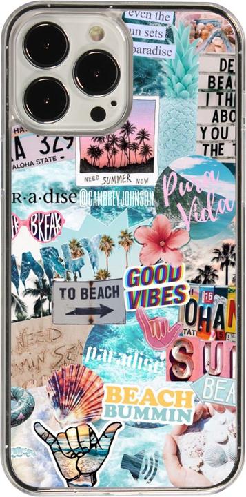 Produktbild PhoneLook Hülle transparent Summer 20 collage (Apple iPhone 13 Pro Max)