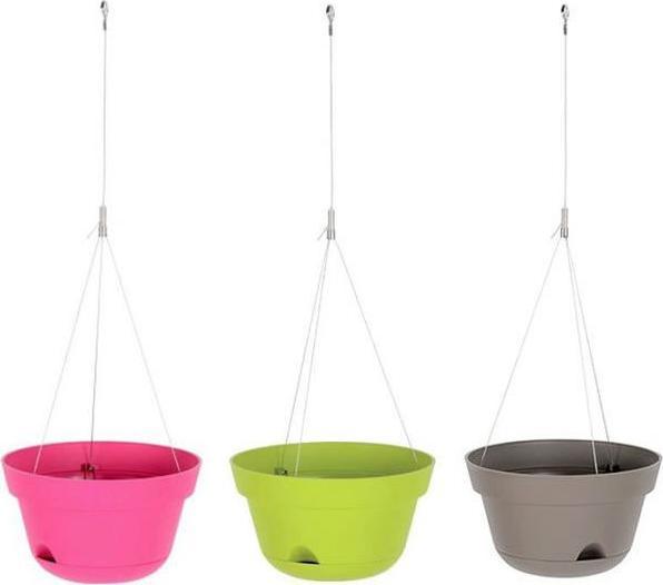 Actual product image EDA Plastiques hanging basket Toscane