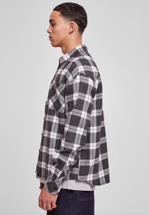 Produktbild Urban Classics Boxy Dark Checked Shirt (L)