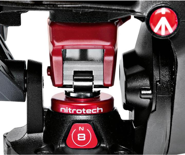 Actual product image Manfrotto Nitrotech N8 Fluid Video Panhead (Video head)