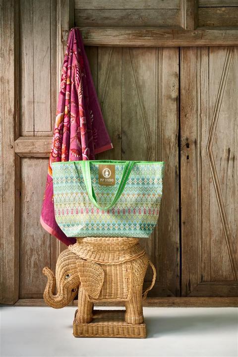 Produktbild PIP Studio Little Sea grün Badetuch 100x180cm (1 Stück) (100 x 180 cm)