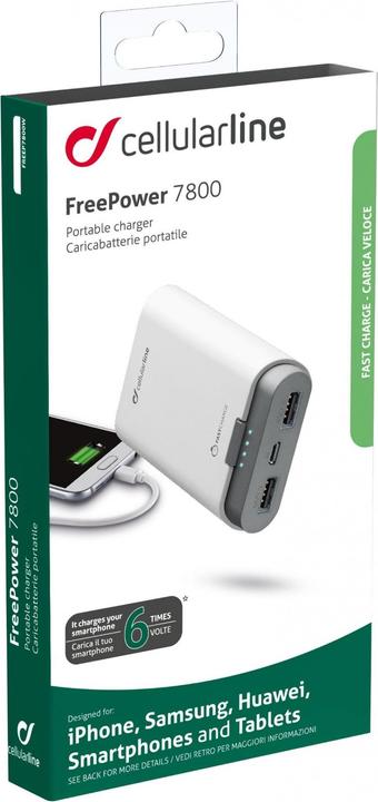 Produktbild Cellularline Freepower (7800 mAh, 28.86 Wh)