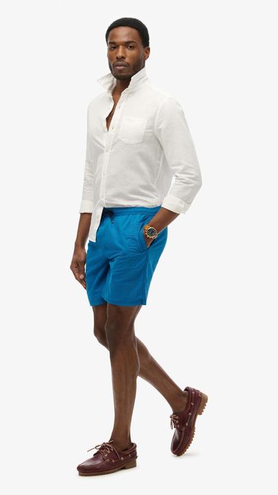 Image du produit Superdry 17" Premium Badeshorts mit Stickerei (S)