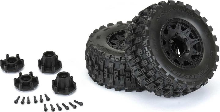 Immagine prodotto Proline Ruote complete Badlands MX28 HP 2.8 a cinghia 2 pezzi