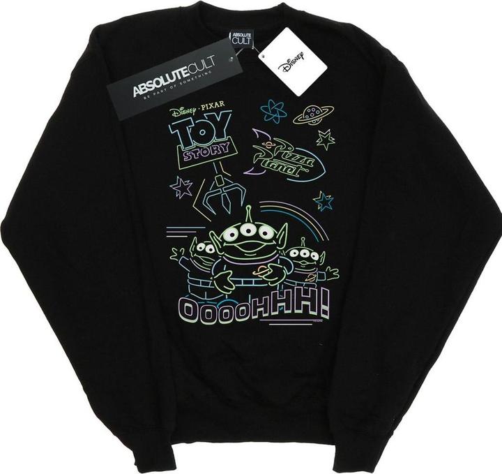 Disney Toy Story Neon Little Green Men Sweatshirt (XXL)