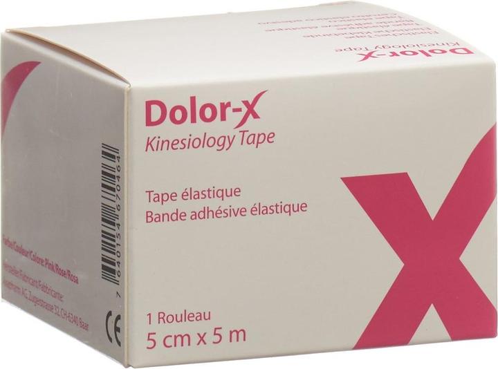Dolor-X Kinesiology Tape pink (5 m)