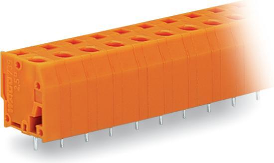 Produktbild Wago 739-239 Klemmenleiste fÃ¼r Leiterplatten 0,08-2,5 qmm orange
