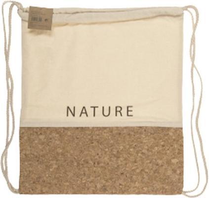Image du produit Bekos Sac fashion crème en liège et coton