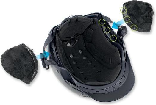 Produktbild Casco Winterausstattung zu CHAMP-3Master-6Spirit-3 (52 - 58 cm)