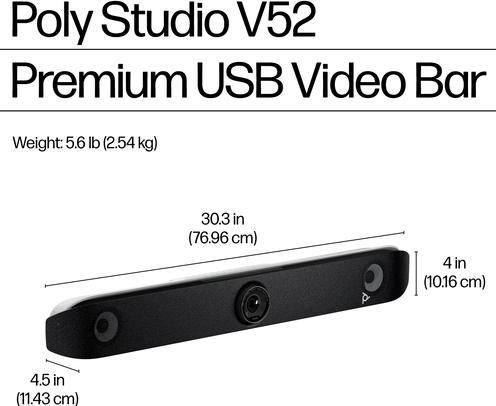 Actual product image HP Studio V52 USB Video Bar