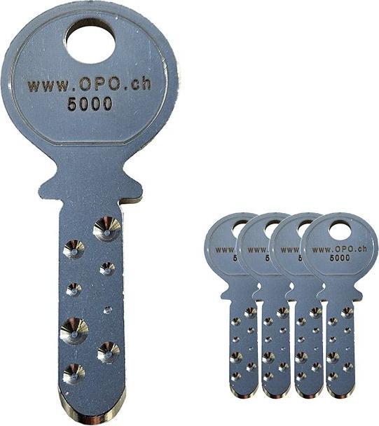 Produktbild OPO 5000 Zylinderschlüssel (5er Set) (Zylinderschlüssel)