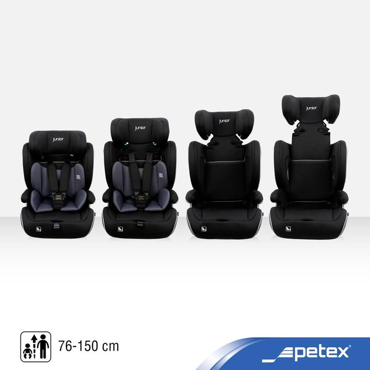 Produktbild Petex Supreme Plus 1151 ISOFIX schwarz HDPE nach ECE R129 Kindersitz Schwarz (Kindersitz, ECE R129/i-Size Norm)