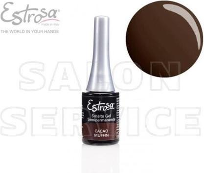 Immagine prodotto Estrosa Smalto Gel Semi-Permanente Cacao Muffin 14ml (Muffin al cacao, Smalto per unghie effetto gel)