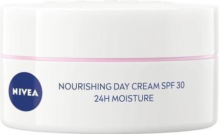 Actual product image NIVEA Nourishing Day Cream For Dry Skin Spf 30 - 50 Ml (50 ml, Day cream, SPF 30)