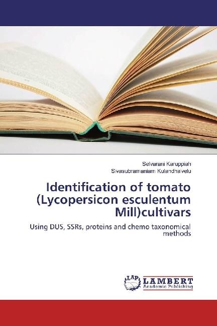 Produktbild Identification of tomato (Lycopersicon esculentum Mill)cultivars (Sivasubramaniam Kulandhaivelu, Selvarani Karuppiah, 2017)