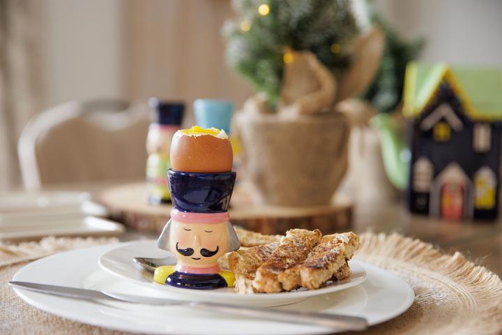Actual product image Kitchen Craft KitchenCraft The Nutcracker Collection Egg Cup - Soldier