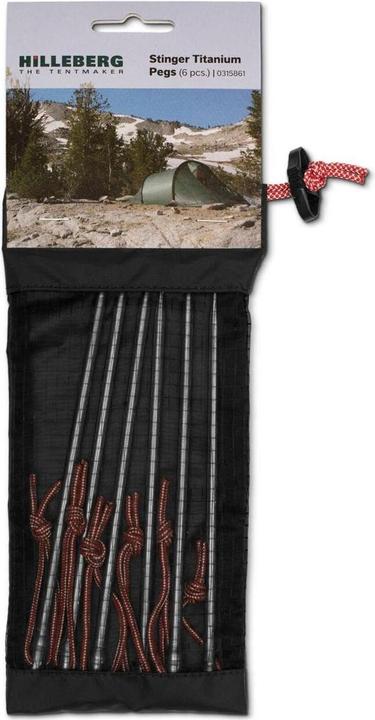 Produktbild Hilleberg Stinger Titan Heringe 6 Stk.