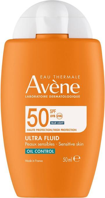 Produktbild Avène Ultra-Fluid Oil Control (Sonnencreme Gesicht, SPF 50, 50 ml, 0.05 g)