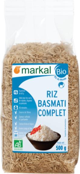 Markal Riz basmati complet (500 g)