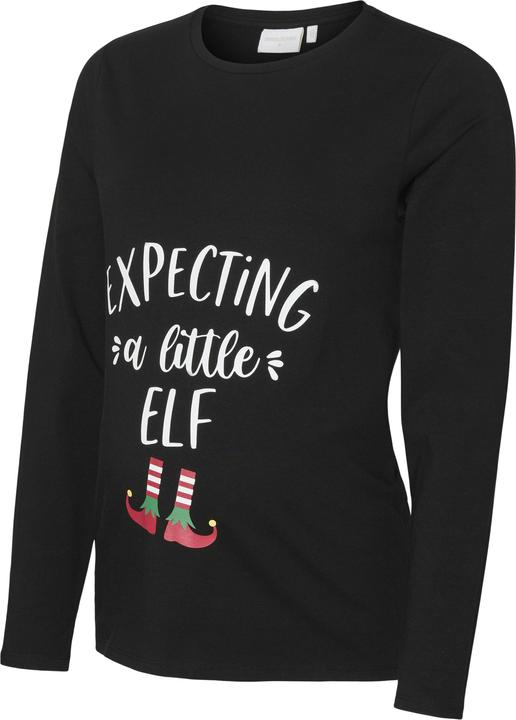 Mamalicious Normal geschnitten Rundhals Top Bluse (XL)