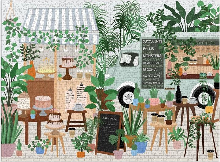 Actual product image Abrams & Chronicle Plant Cafe (1000 pieces)