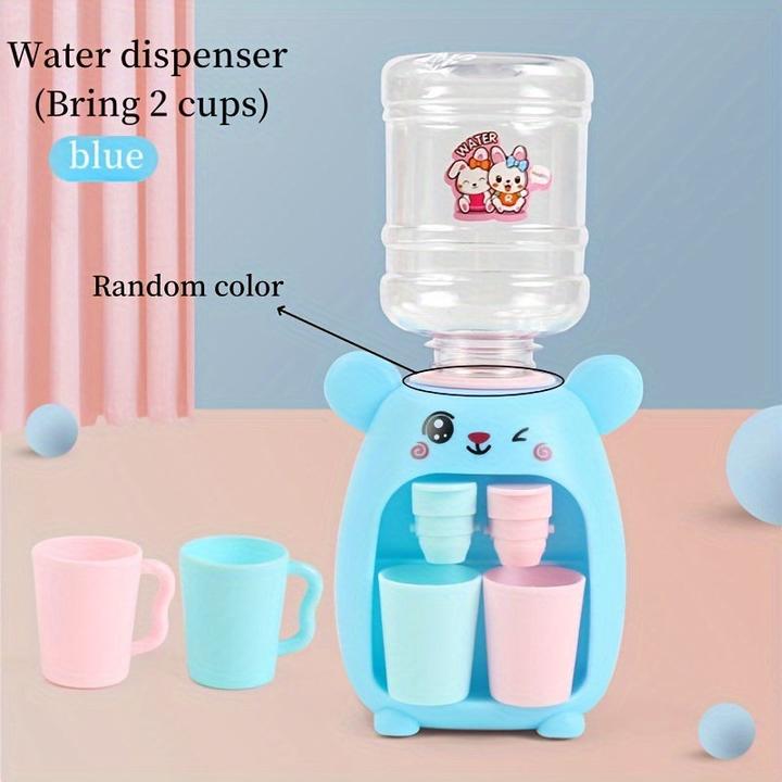 Activity Board Rollenspiel-Wasserspender, Wasserspender mit doppeltem Wasserauslass, Mini-Getränkesaftmaschine
