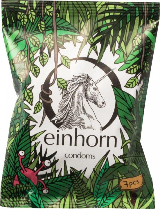 Actual product image Einhorn Condoms Fumbling jungle (7 pcs.)