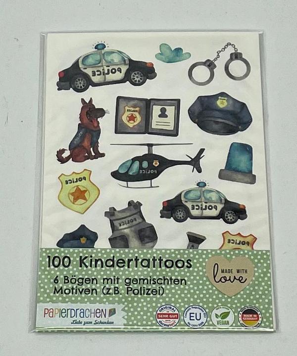 Actual product image Papierdrachen Kids Tattoos