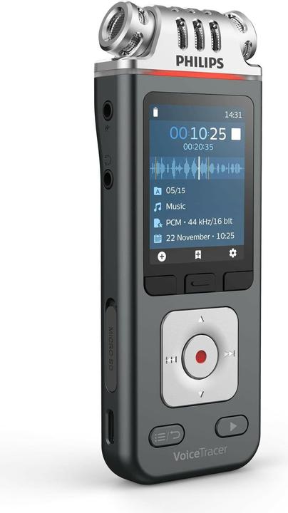 Image du produit Philips DVT6115 Traceur vocal numérique (8 Go)