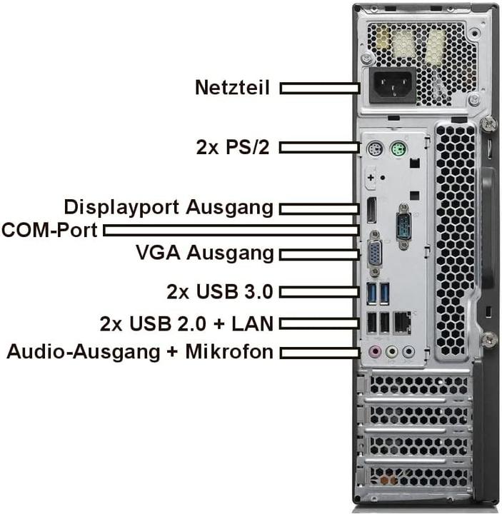 Produktbild Lenovo ThinkCentre M79 Mini PC mit Windows 11 Pro (16 GB, 512 GB)