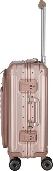 Actual product image Travelite NEXT trolley with front pocket () Rosé (41 l, Hand luggage (up to 50 litres))