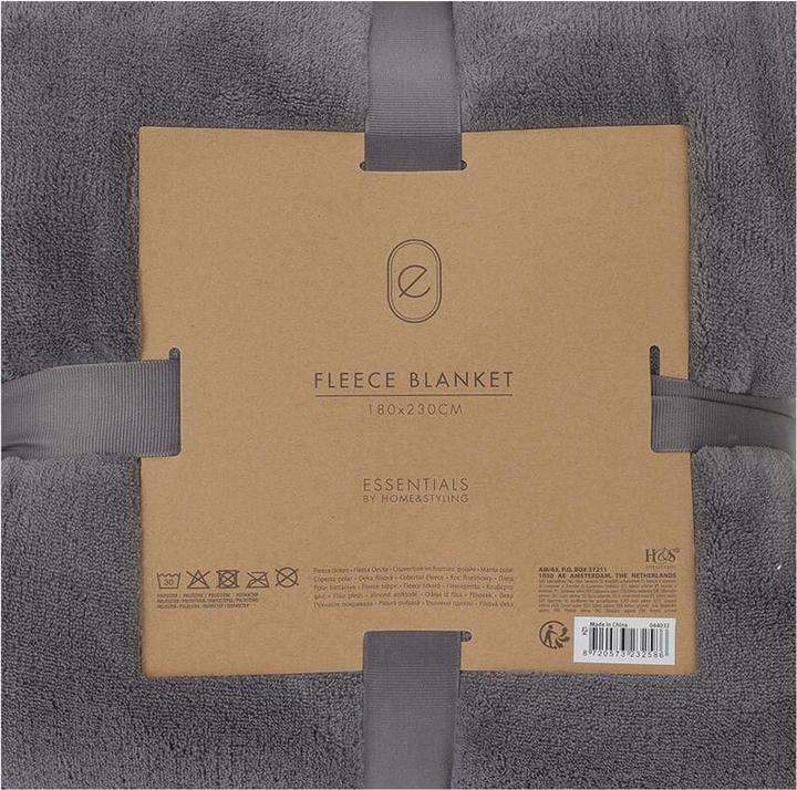 Image du produit Fs-Star Couverture polaire 180x230cm gris (180 x 230 cm)