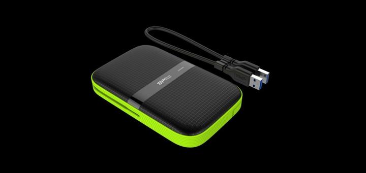 Actual product image Silicon Power Armor A60 1TB USB 3.0 2.5 SP010TBPHDA60S (1 TB)