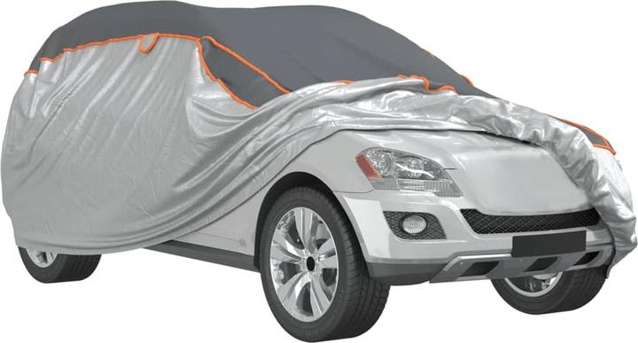 VidaXL Copertura auto per SUV antigrandine Full M & Silver