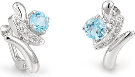 Produktbild Breuning OHRSCHMUCK - ED.TOP.HELL/Brill. 0,072 Ct. H/si (585, - Gold)