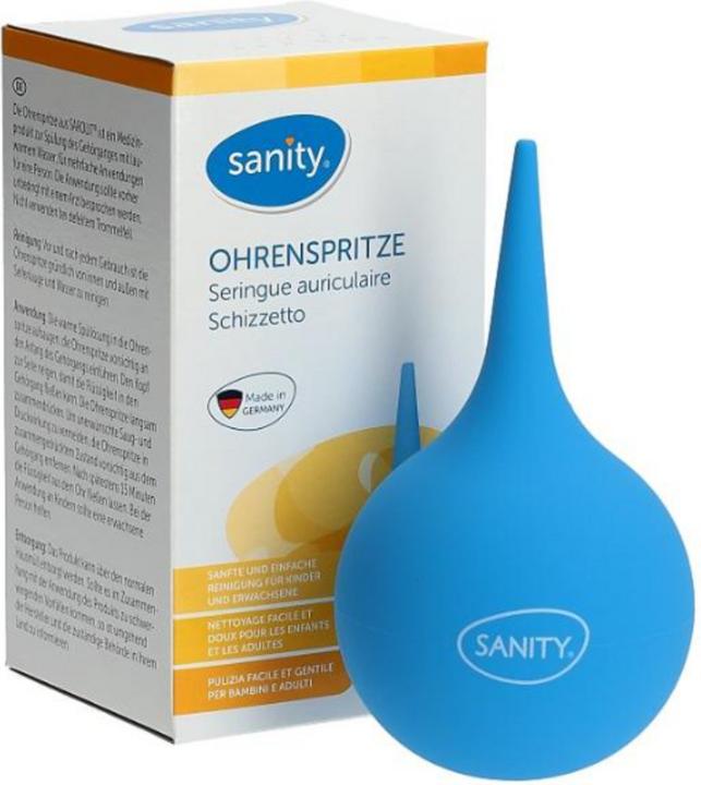 Actual product image Sanity Ear syringe Gr11