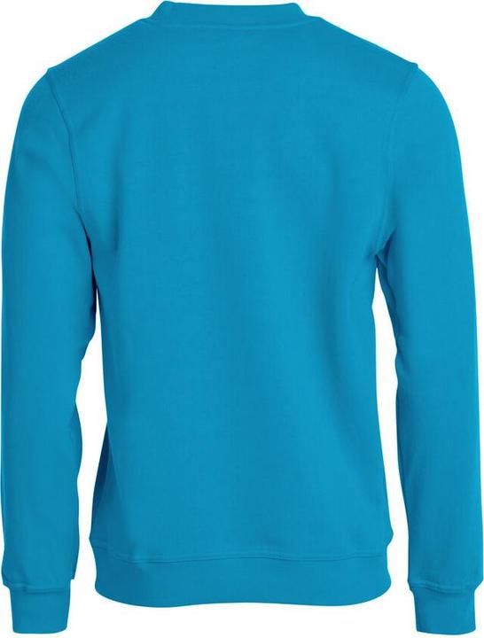 Produktbild Clique Sweatshirt Rundhals Basic 021030, Polyester, Baumwolle, türkis, 3XL (3XL)