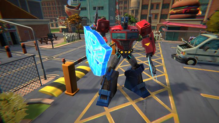 Produktbild Game BANDAI NAMCO Entertainment Transformers: Battlegrounds Standard Englisch PlayStation 4 (PS4, EN)
